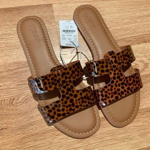 New with tags. Jcrew factory slides. 8